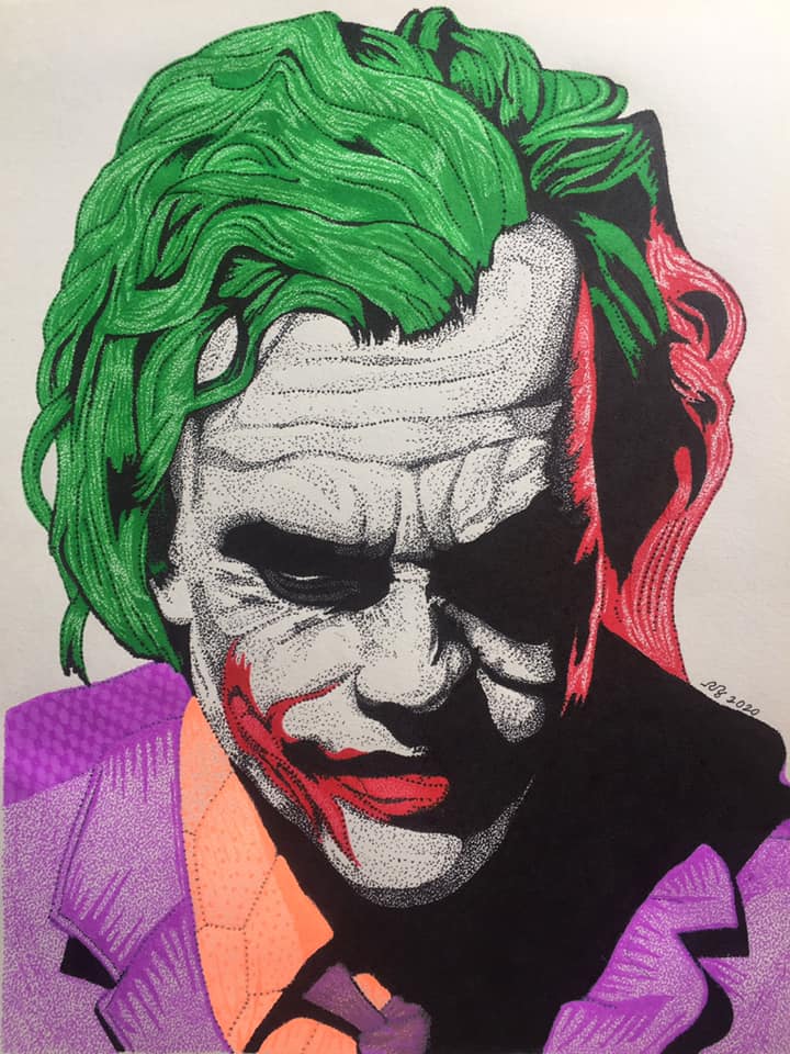 a thousand dots heath ledger joker 4