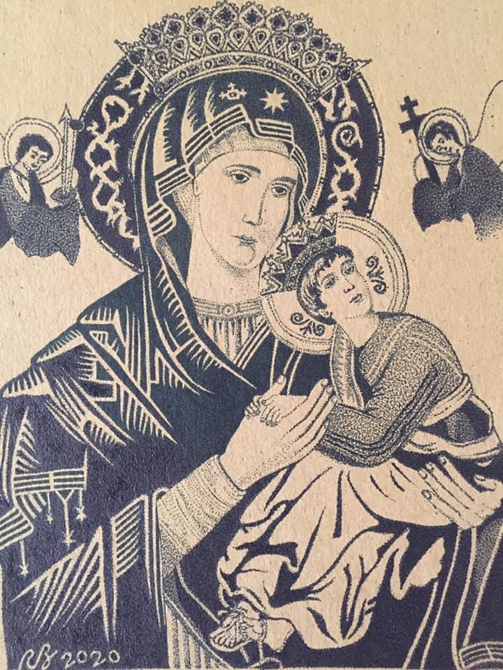 a thousand dots our lady of perpetual help