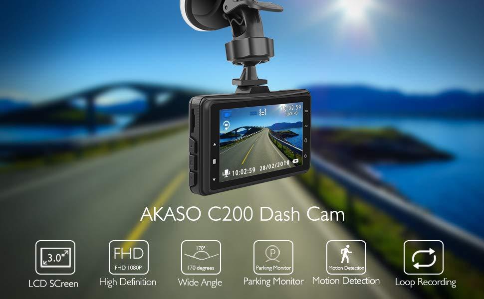 affiliate lazada 7 akaso c200 dashcam camera