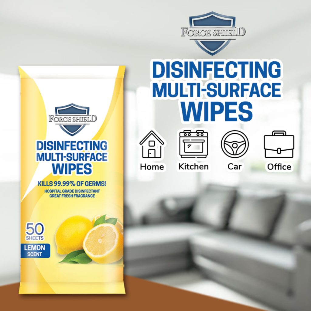 affiliates new normal lazada 9 force shield disinfecting wipes
