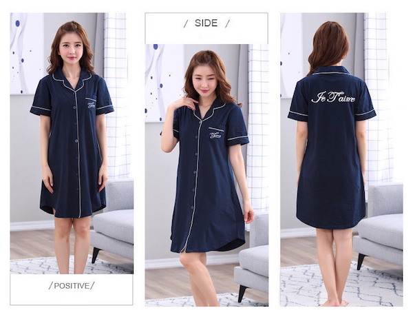 button down sleepwear lazada