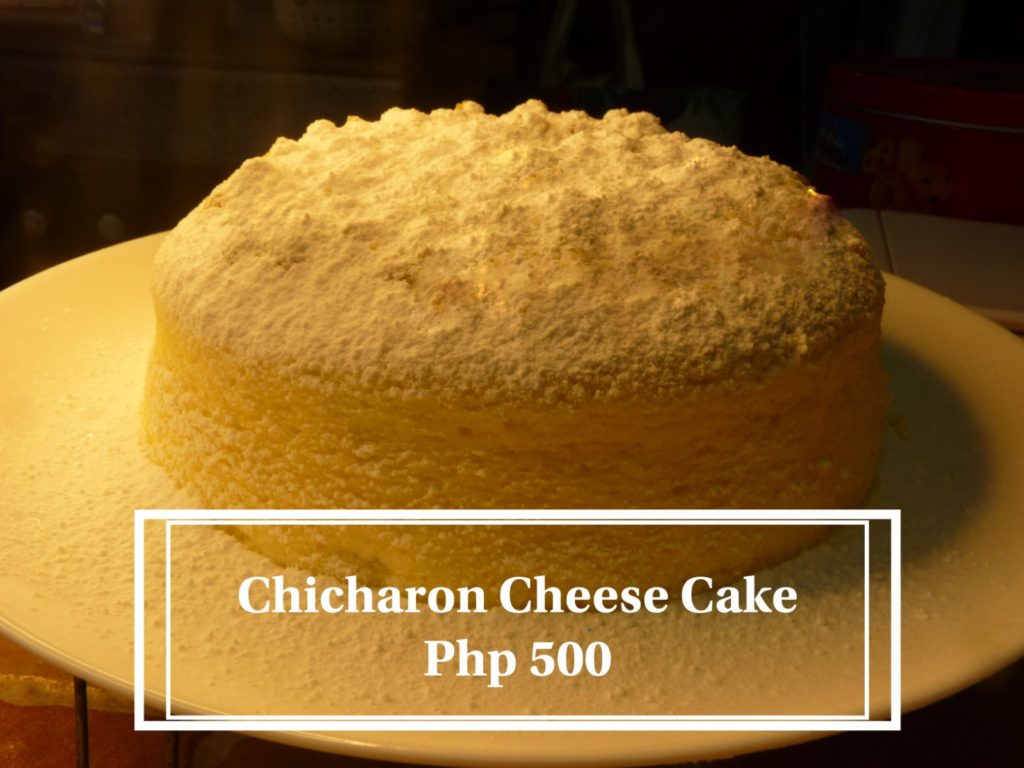 delivery filipino food Comida Vida Chicharon Cheesecake