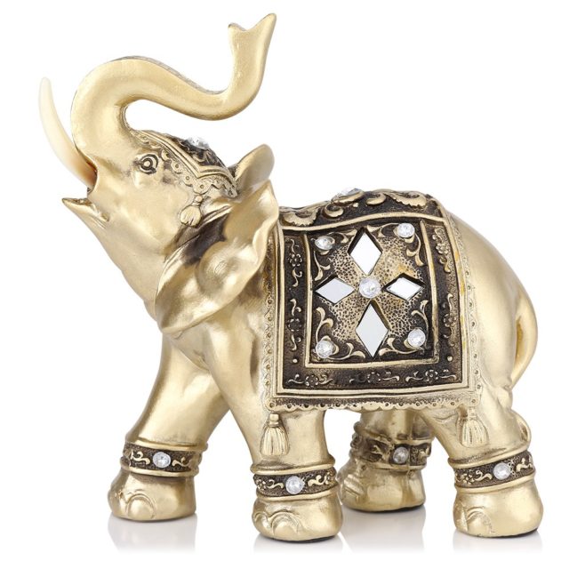 golden elephant statue lazada