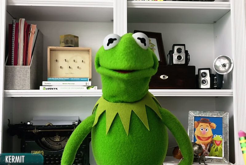kermit the frog muppets now