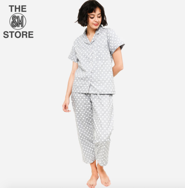 polka dot pajama lazada