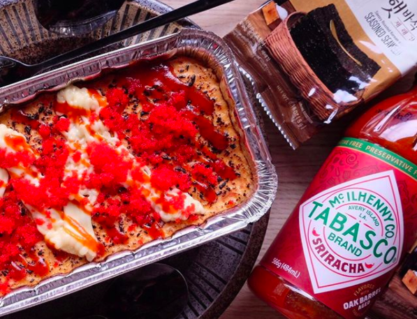 spicy sushi bake meatsumo