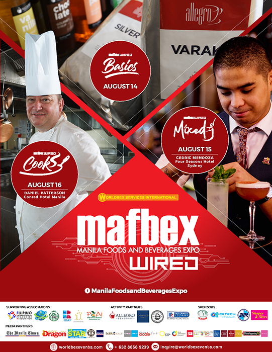 Cultivate the potential of the Philippine FB industry through MAFBEX WIRED highlights