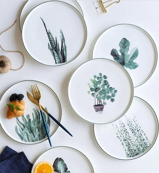 Plantitas and Platitas unite! These plant plates are too cute to miss 1 Photo from House of Cera