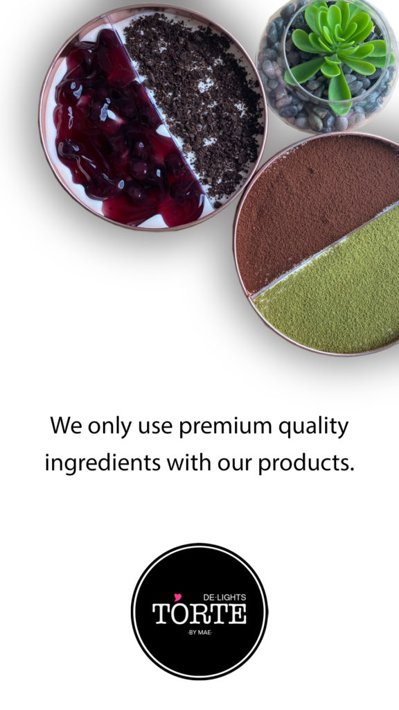 Torte by Mae 2 in 1 Sampler Blueberry Cookies and Cream