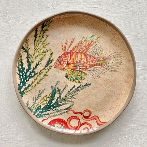 Platitas, you can get Kate Spade-inspired plates and other colorful pieces here 2 Photo from Apo's Plates