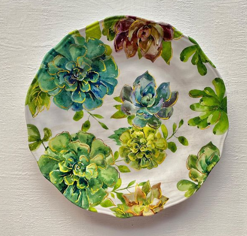Platitas, you can get Kate Spade-inspired plates and other colorful pieces here 3 Photo from Apo's Plates