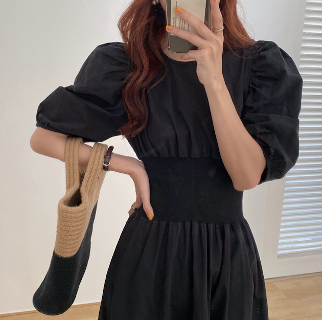 korean minimalist dress shopee