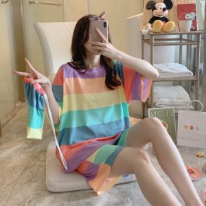 rainbow pajamas