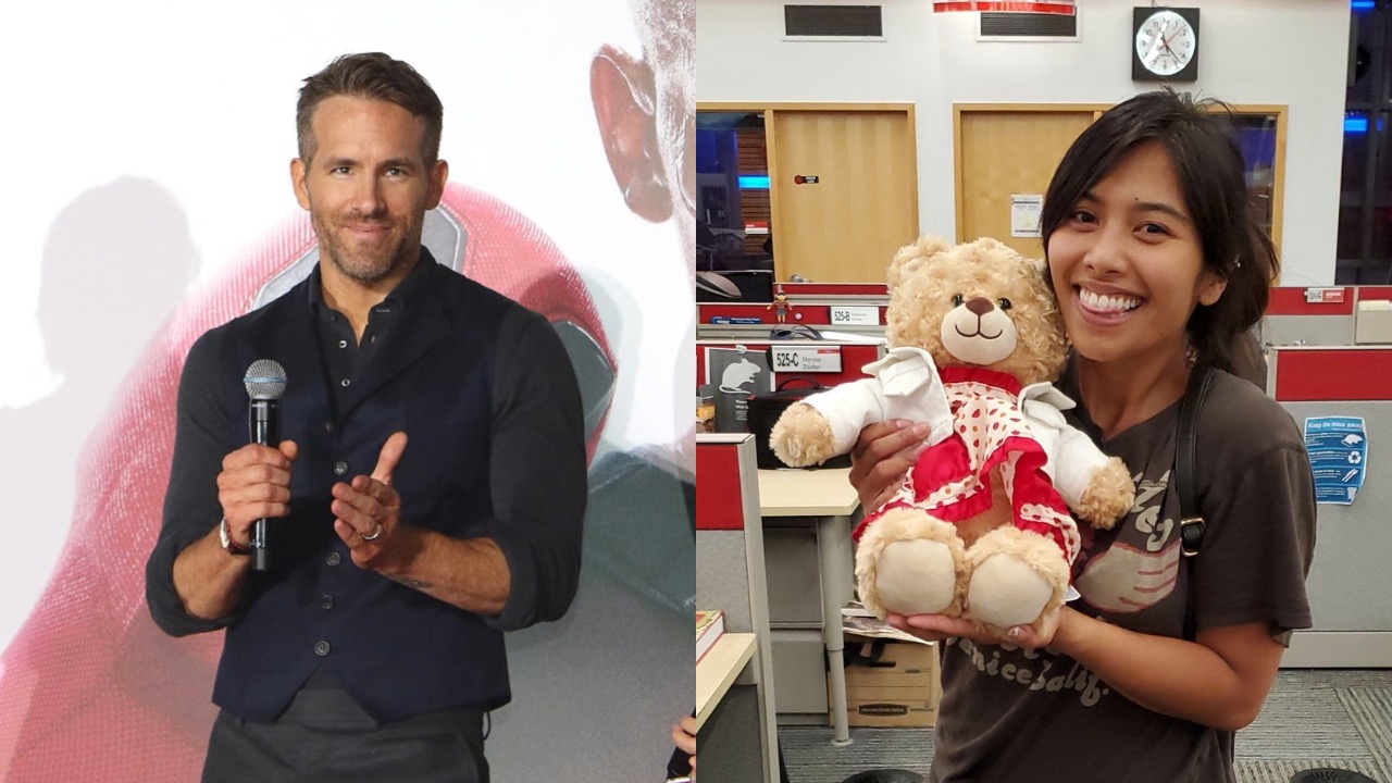 ryan renolds mara soriano teddy bear