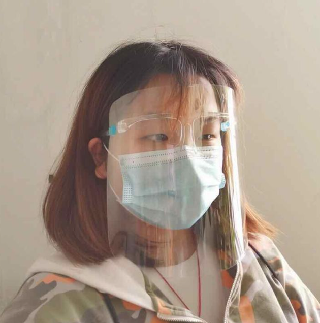 transparent face shield lazada