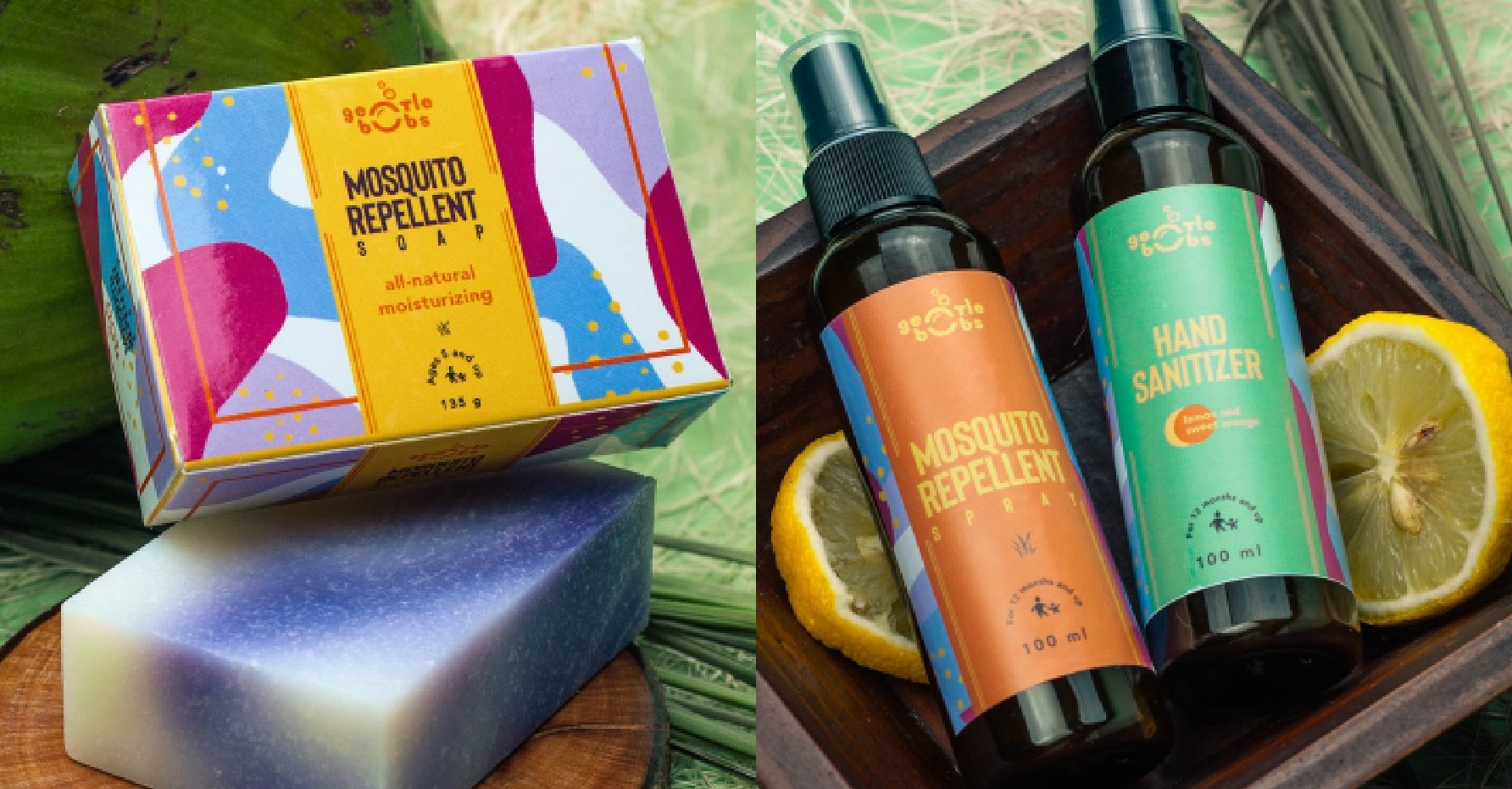GentleBubs safe all natural organic soap disinfectant insect repellant hand sanitizer local Philippines Manila