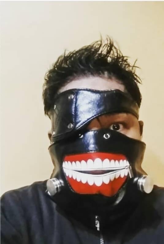 Greg Colmenares Tokyo Ghoul face mask