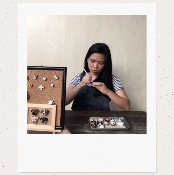 LOOK: Pinay Artist Makes the Cutest Tiny Sculptures and Can Make Sculptures of Your Pet 2 Aira Corpuz Whatknots PH Cute Tiny Sculptures Pinay Artist Pet Art