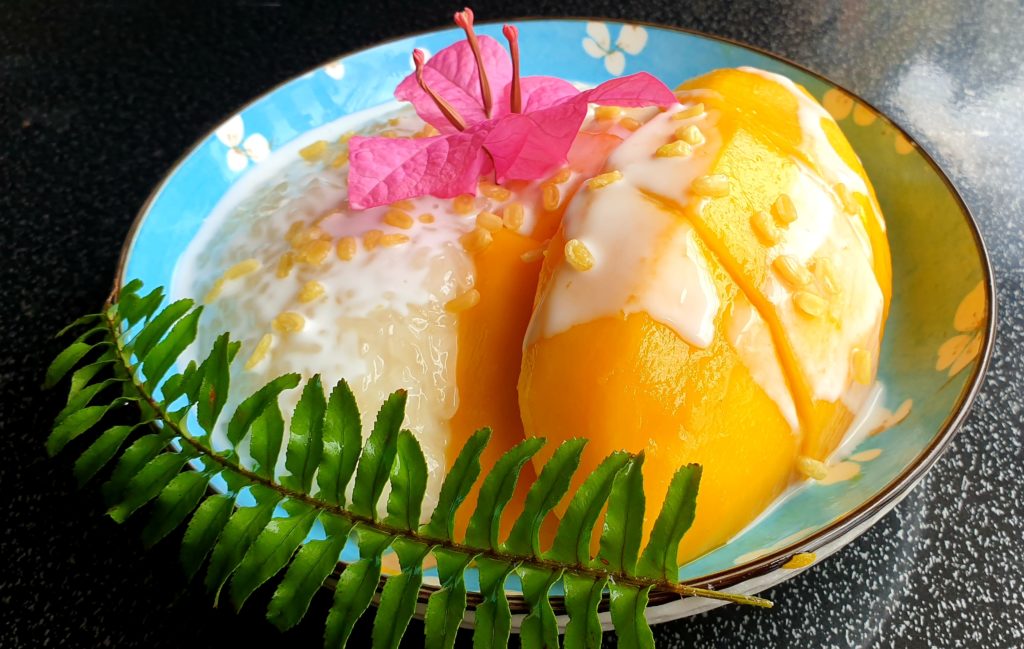 Khao Niew Mango Thai Plate