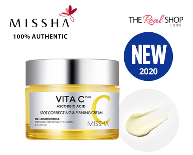 MISSHA Vita C Plus Ascorbic Acid Spot Correcting Firming Cream