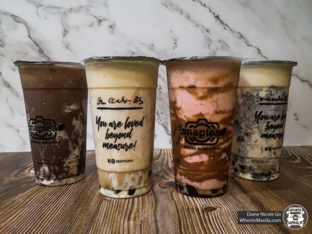 Not your Ordinary Milk Teas Snaptea