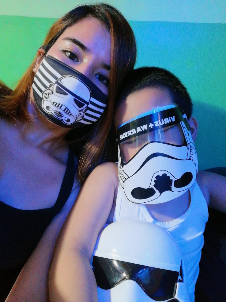 Rechelle Delos Reyes Star Wars face mask