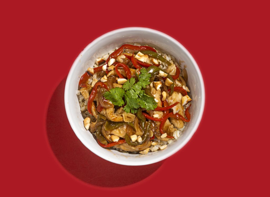 Wok with Yap Kung Pao Chicken a