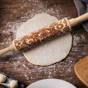 embossing rolling pin