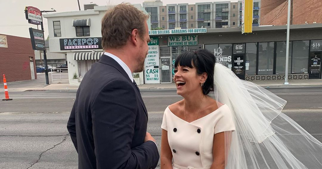 lily allen david harbour wedding