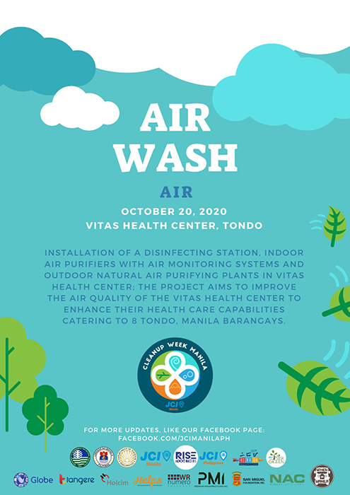 Air Wash Project Poster