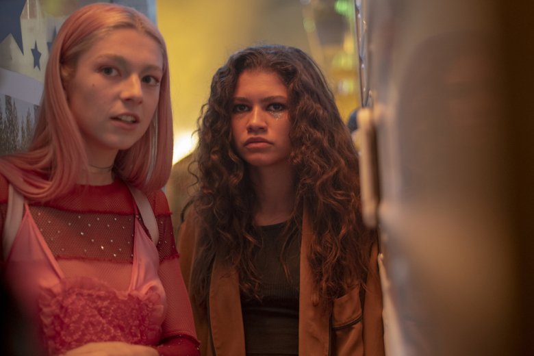 Euphoria zendaya hunter schafer