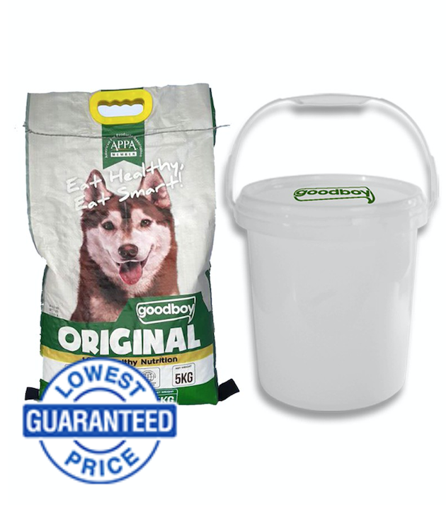 Good Boy Dog Food Original Variant with pail