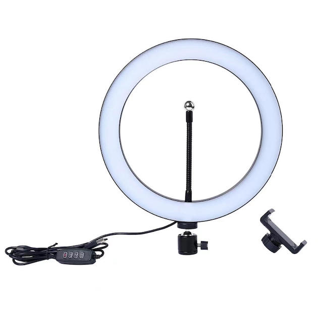 LED Ringlight Without Tripod Stand