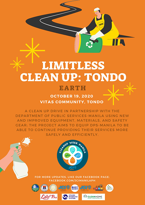 Limitless Cleanup Tondo Project Poster