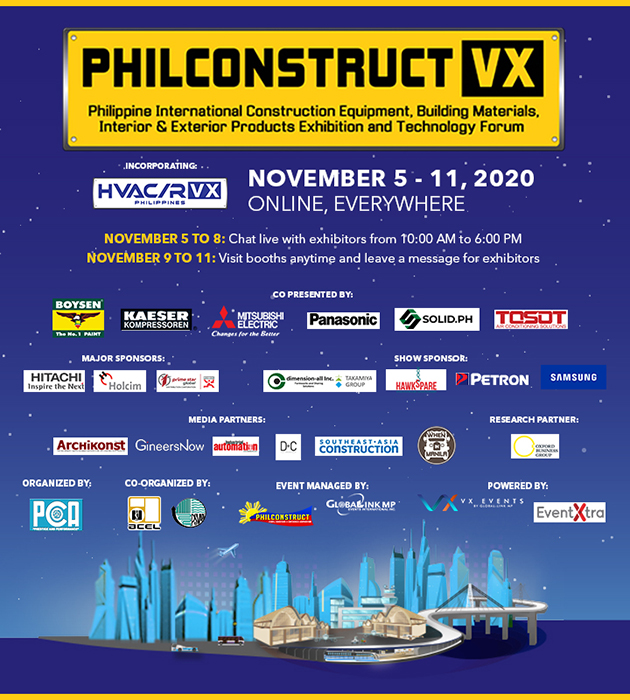 Philconstruct VX 2020 Event Poster WIM