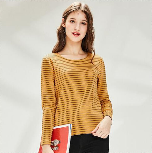 Going shopping? Here are some stylish pieces to add to your closet 6 Striped Long Sleeved Shirt