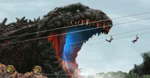 Zipline Godzilla