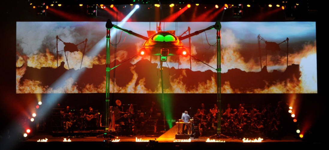 the war of the worlds stage musical
