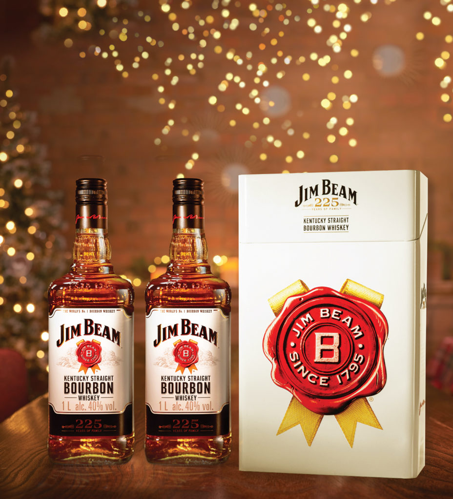 This Is the Perfect Christmas Gift for Your Virtual Holiday Parties This Year 4 Limited editon Jim Beam tin pack photo 2