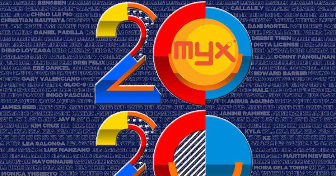 MYX 20th Anniversary Celebration header