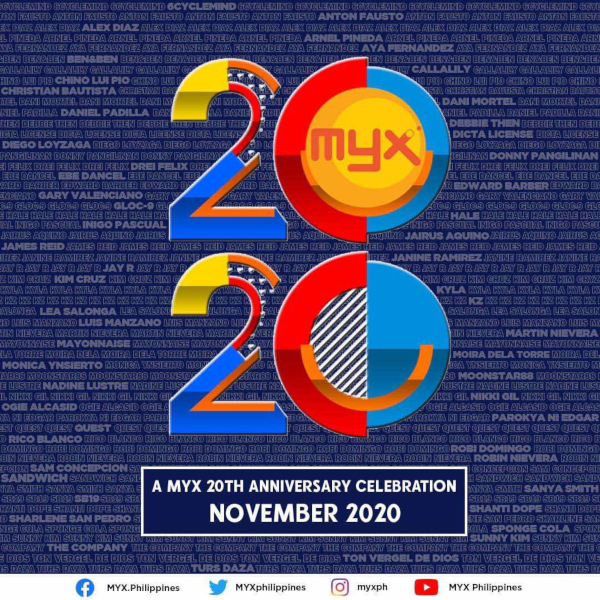 MYX20 MYX 20th Anniversary Celebration