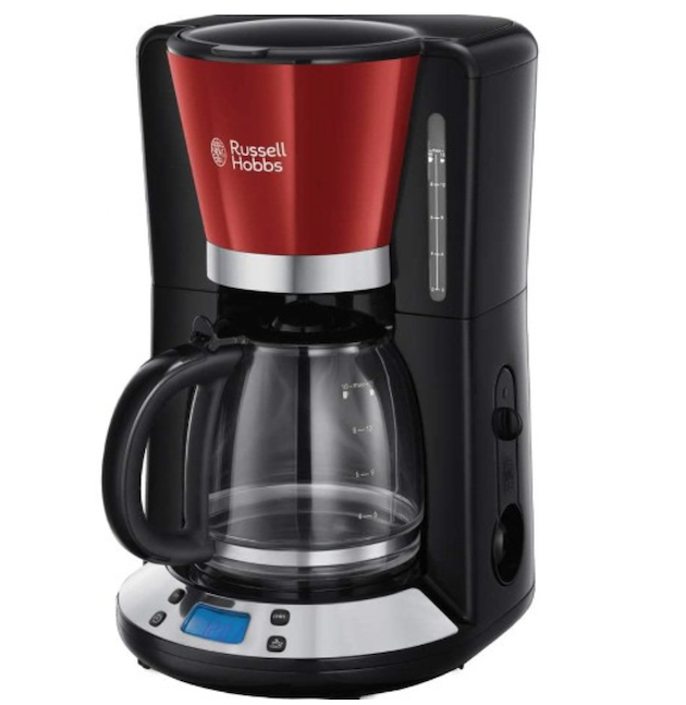 Russell Hobbs Flame Red Coffee Maker