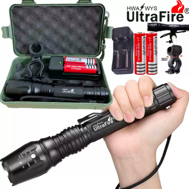 affiliate lazada flashlights 3 ultrafire tactical led
