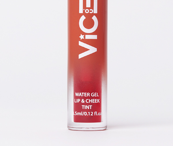 vice cosmetics water gel lip and cheek tint