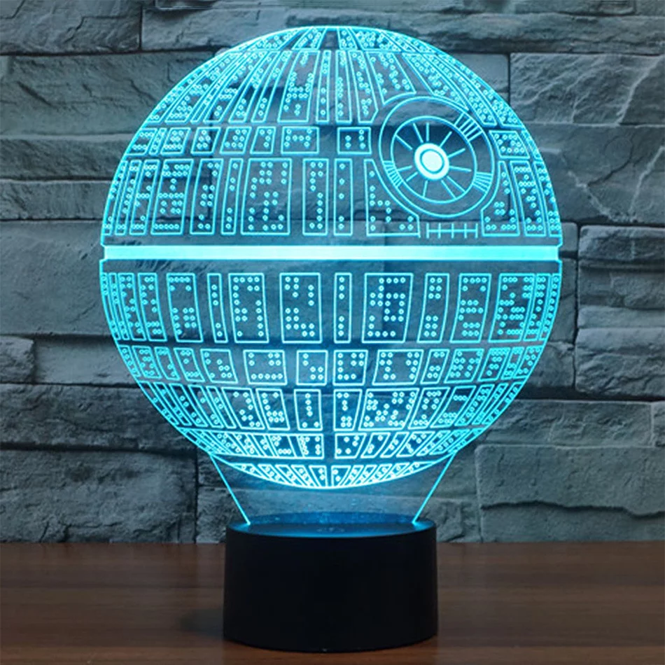 Death Star LED Lamp