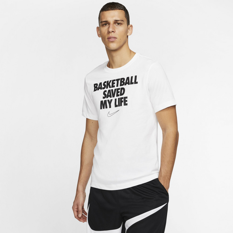 Nike Mens Dri Fit Verb My Life Tee White