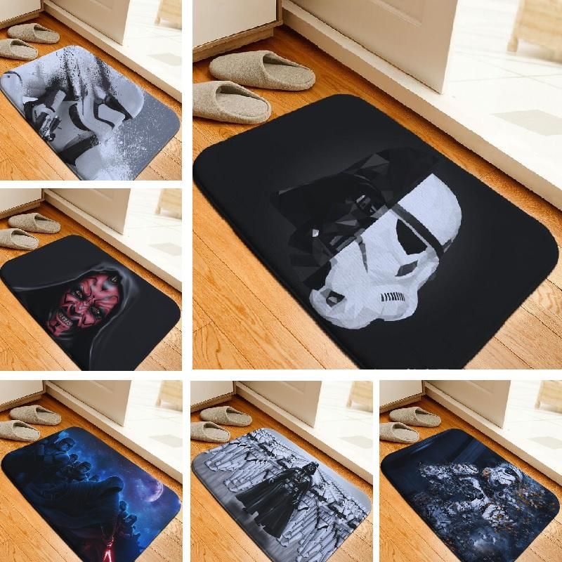 23 Uber Cool Household Items for Die-Hard Star Wars Fans 7 Star Wars Anti Slip Floor Mats