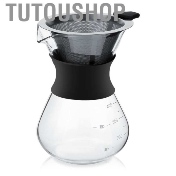 hand drip coffee maker glass pot
