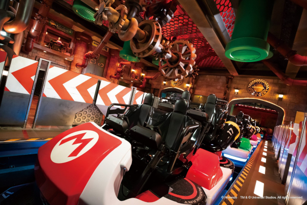 Here's Your First Look at the Mario Kart Ride in USJ's New Super Nintendo World 4 super nintendo world 2
