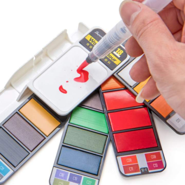 12 Perfect Gifts for Stationery Lovers and Journaling Enthusiasts 9 watercolor palette